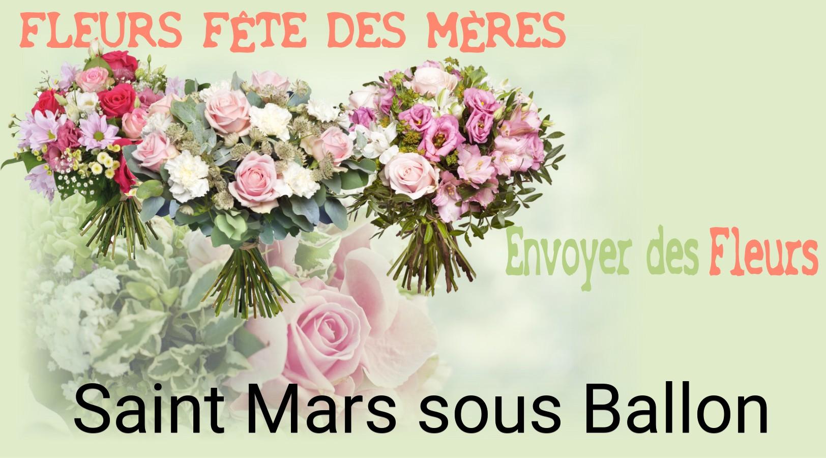 Bouquet de Fête des Mères livré à Saint-Mars-sous-Ballon